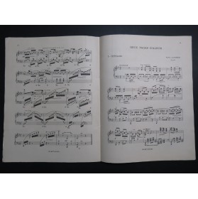 MOSZKOWSKI PESSARD LACOMBE SCHMID Pièces Piano 1914