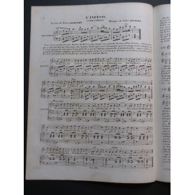 COUPLET Jules L'Indécis Chant Piano ca1850
