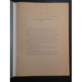 SOMERS Harry Kuyas Chant Flûte Percussion 1967