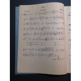 SOMERS Harry Kuyas Chant Flûte Percussion 1967
