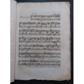 HAYDN Joseph Trois Sonates op 54 Piano ca1800