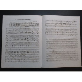 PUGET Loïsa Les Complimens de Normandie Chant Piano 1840