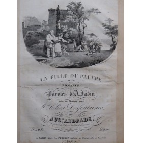 ANDRADE Auguste La Fille du...