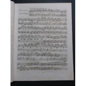 STEIBELT Daniel Pot Pourri No 20 pour Piano ca1805