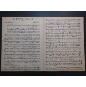 YVAIN Maurice Le Petit Amant Chant Piano 1922