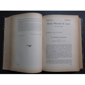 Revue Musicale de Lyon Cinquième Année 1907 1908