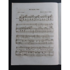 BAZIN François Ne Valse pas Chant Piano ca1840