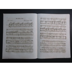 BAZIN François Ne Valse pas Chant Piano ca1840