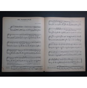 RYMER Jack Sunshine Piano 1921