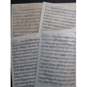 PLEYEL Ignace Trois Quatuors B. 353-355 Violons Alto Violoncelle ca1790