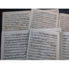 PLEYEL Ignace Trois Quatuors B. 353-355 Violons Alto Violoncelle ca1790