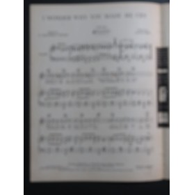 BEE David I Wonder Why You Made Me Cry Chant Piano 1928