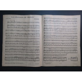 FANYL Bernard PORTAL J. La Chanson de Mickey Chant Piano 1951