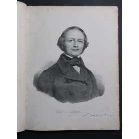 HERZ Henri Méthode Complète op 100 Piano ca1840