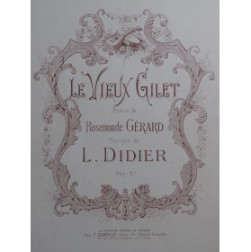 DIDIER L. Le Vieux Gilet...