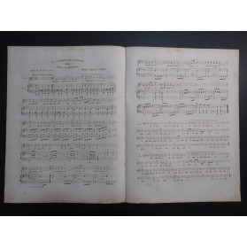 GILBERT Alphonse Le Clocheteur des Trépassés Chant Piano ca1840