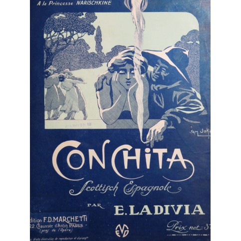 LADIVIA E. Conchita Piano 1920