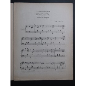 LADIVIA E. Conchita Piano 1920