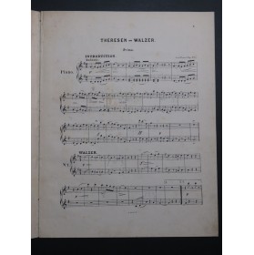 FAUST Carl Theresen Walzer op 126 Piano 4 mains XIXe