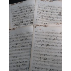 PLEYEL Ignace Trois Quatuors B. 340-342 Violons Alto Violoncelle ca1805