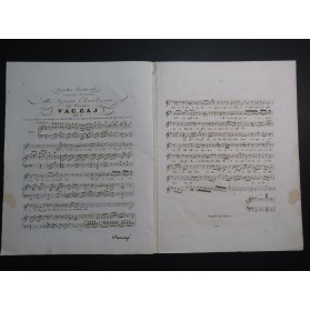 VACCAI Nicola Arietta Pastorale Signature Chant Piano ca1820