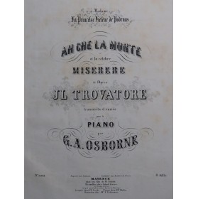 OSBORNE G. A. Ah Che la...