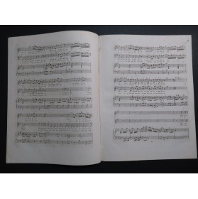 CIMAROSA Domenico Il Matrimonio Segreto No 8 Duo Chant Piano ou Harpe ca1810
