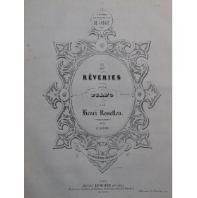 ROSELLEN Henri Trois...