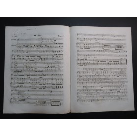 GRISAR Albert Hélène Dédicace Chant Piano ca1835