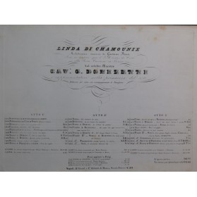 DONIZETTI G. Linda di...