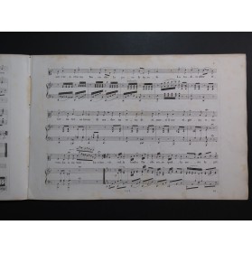 DONIZETTI G. Linda di Chamounix Ballata Chant Piano ca1850