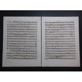 CRAMER J. B. Trois Sonates op 30 Violon ca1790