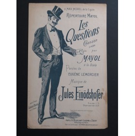 Les Questions J. Einödshofer Félix Mayol Chant