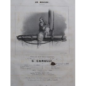 CARULLI Gustave Un Mousse...