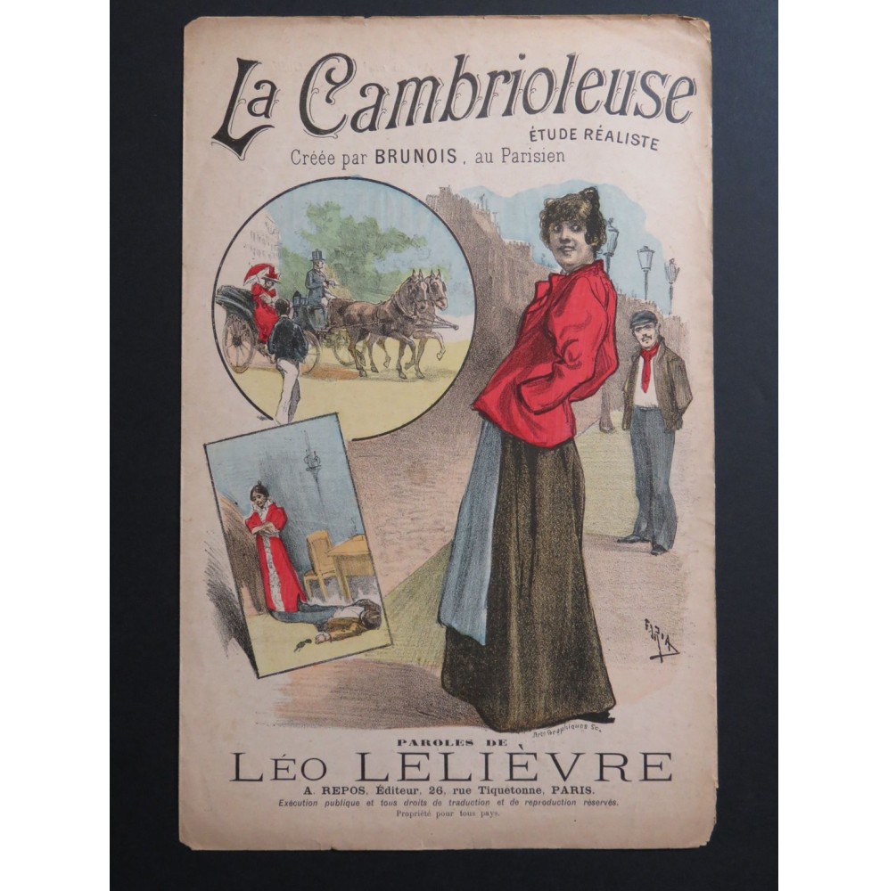 La Cambrioleuse Etude réaliste Léo Lelièvre
