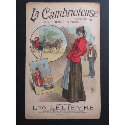 La Cambrioleuse Etude réaliste Léo Lelièvre