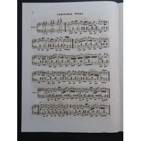 TITL Anton Émil La Véritable Polka Piano ca1840