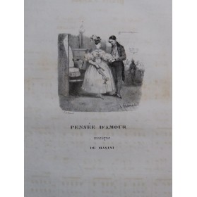 MASINI F. Pensée d'Amour...