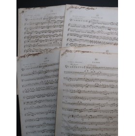 HAYDN Joseph Trois Quatuors op 77 Violons Alto Violoncelle ca1810