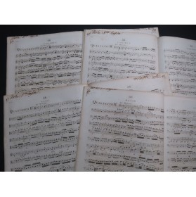 HAYDN Joseph Trois Quatuors op 77 Violons Alto Violoncelle ca1810