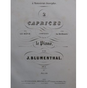 BLUMENTHAL Jacques Deux...