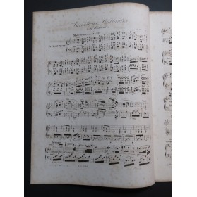 HERZ Henri Variations Brillantes Le Pré aux Clercs op 76 Piano ca1858