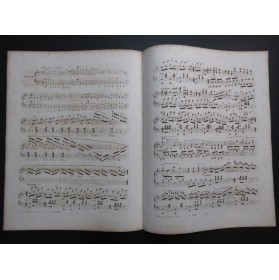 HERZ Henri Variations Brillantes Le Pré aux Clercs op 76 Piano ca1858