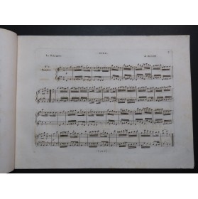 MUSARD Le Bohémien Quadrille Piano 4 mains ca1840