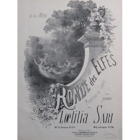 SARI Laetitia Ronde des Elfes Piano ca1870