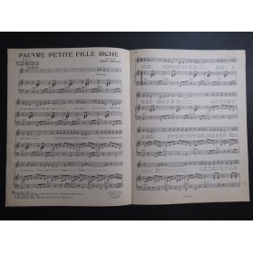 Pauvre Petite Fille Riche Hubert Giraud Claude François Chant Piano 1963