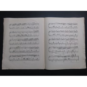 SALLES Georges Impromptu Valse Dédicace Piano ca1900