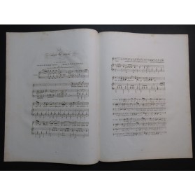 DE BEAUPLAN Amédée Ange ou Lutin Chant Piano ca1830