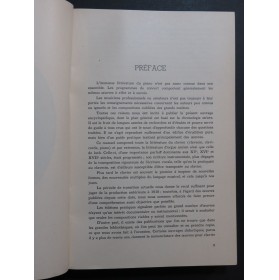 BOSQUET Emile La Musique de Clavier Dédicace 1953