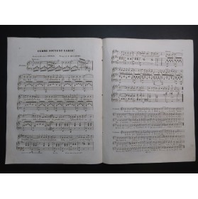 DE LISLE Charles Souvent Femme Varie ! Chant Piano ca1840
